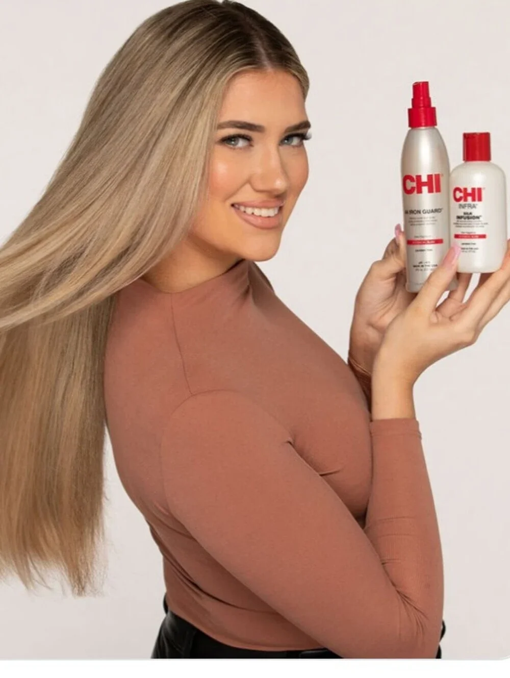 CHI 44 Iron Guard Heat Protectant Spray Botanical Bliss 2oz/ 2 Bottles